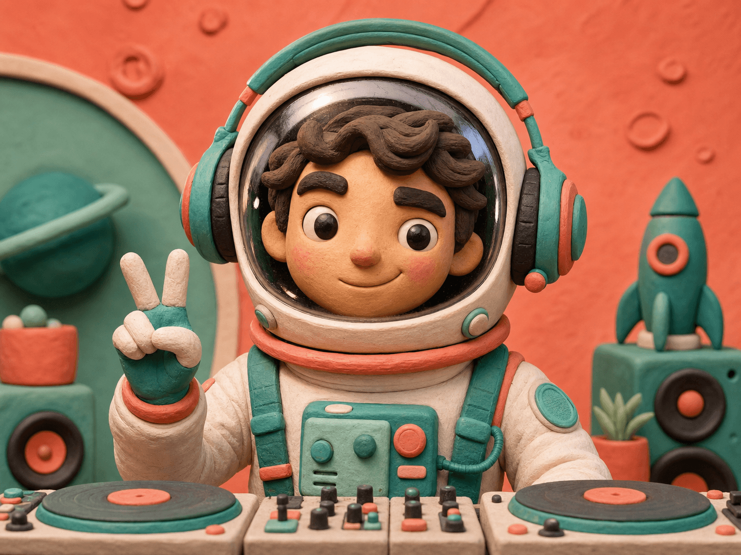 Social avatars claymation example
